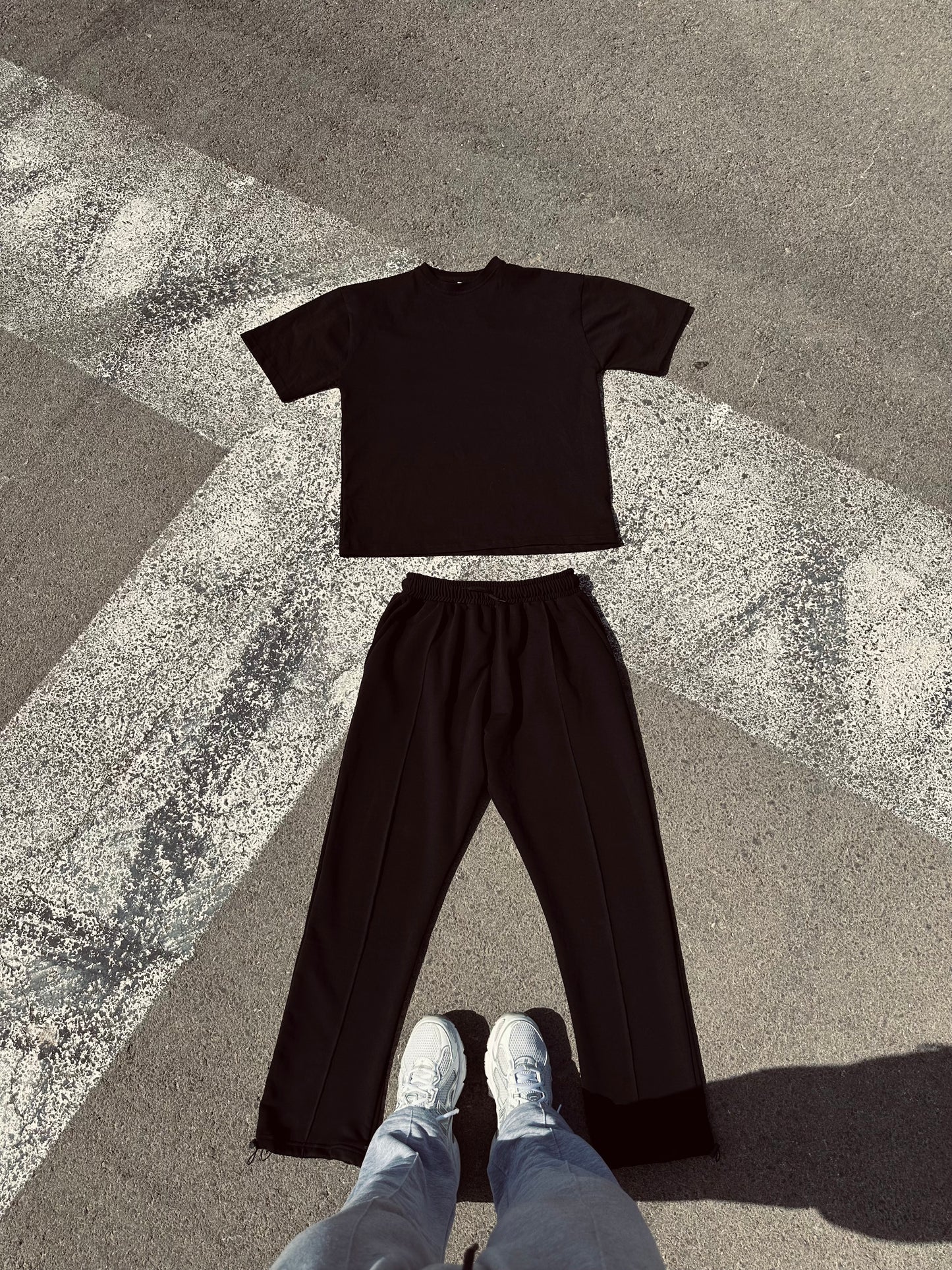 Ensemble oversize unisex (pantalon + pull)