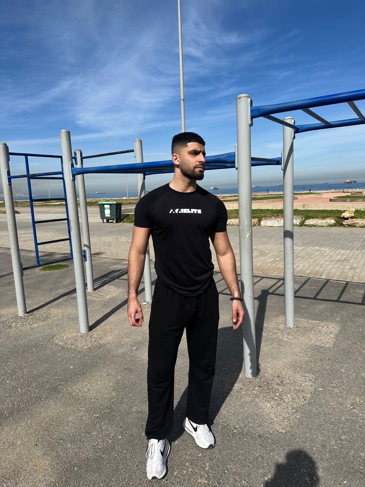 ATHELITE Black compression shirt