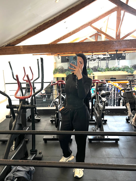 Pack define jacket + joggers oversize / جاكيت +سروال أوفرسايز