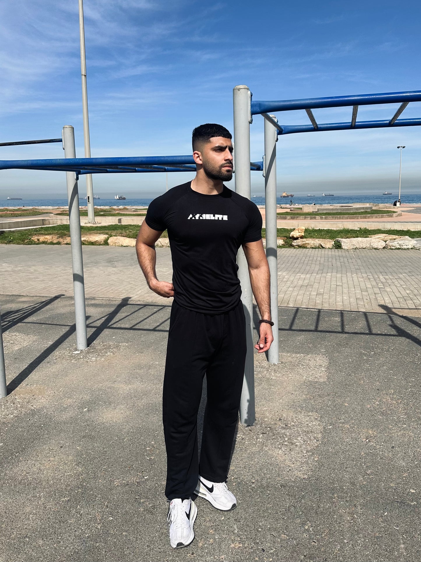 ATHELITE Black compression shirt