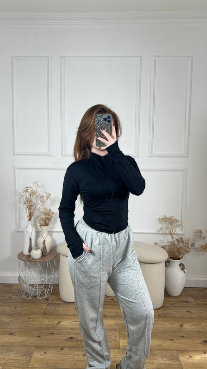 Pack BBL jacket + joggers oversize / جاكيت +سروال أوفرسايز