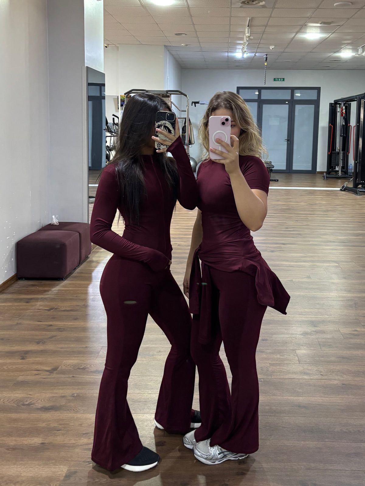 Pack(veste BBL+compression shirt+leggings flare)(photos réelles)