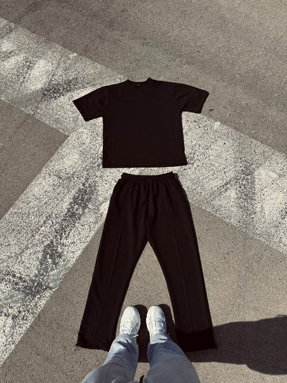 Ensemble oversize unisex (pantalon + pull)