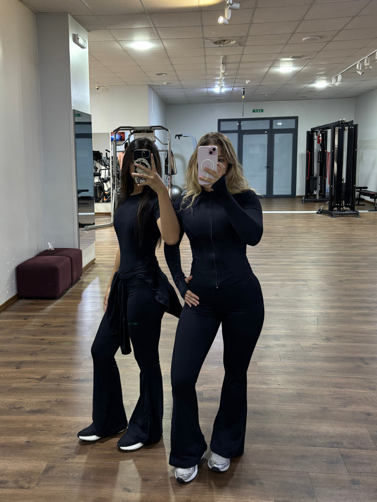 Pack(veste BBL+compression shirt+leggings flare)(photos réelles)