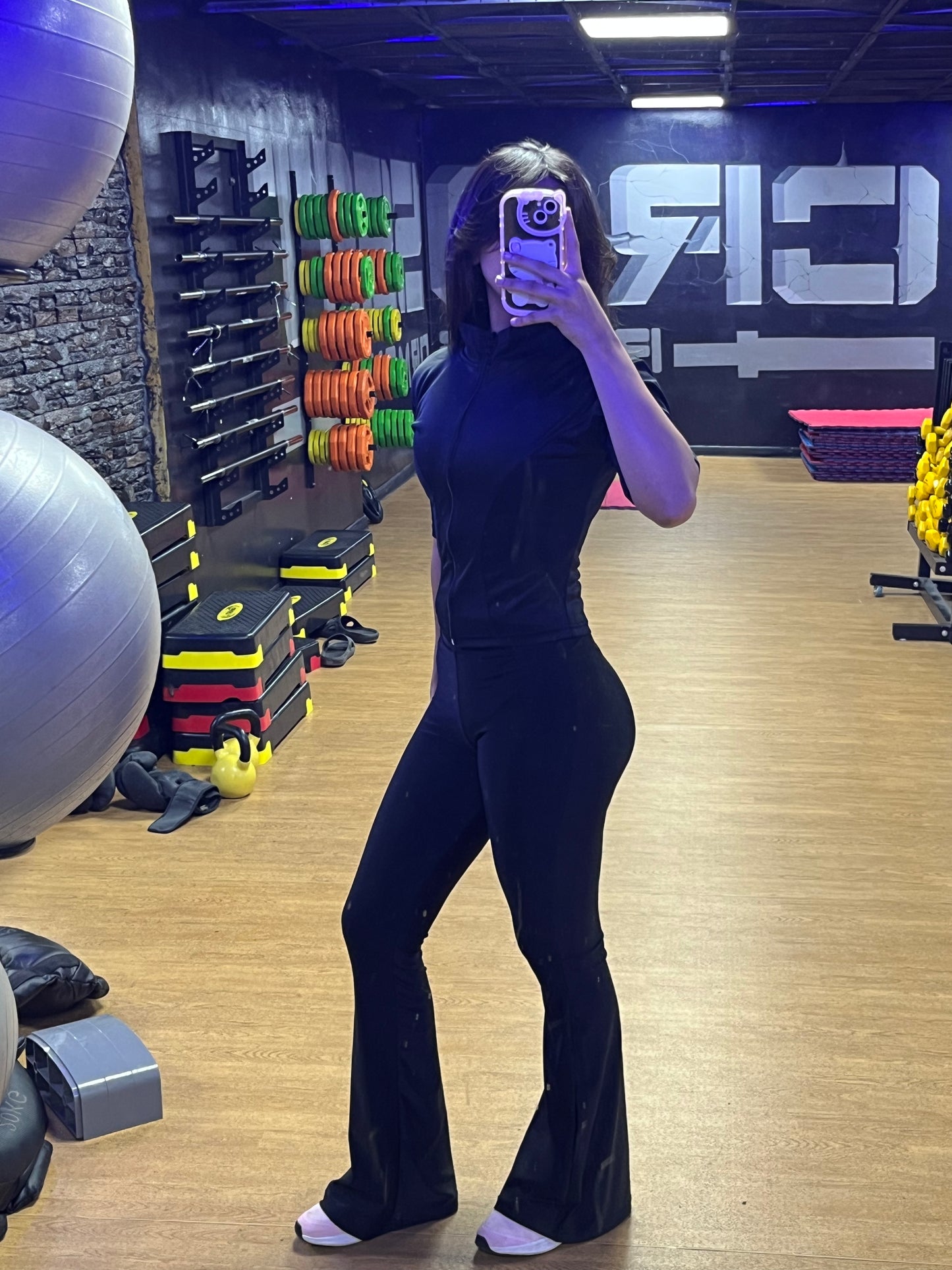 Pack ( veste BBL demi manche + leggigns flare )